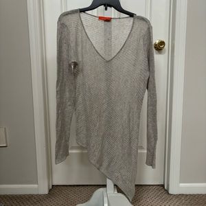 Christopher Fischer Size S/M Asymmetric Long Sleeve